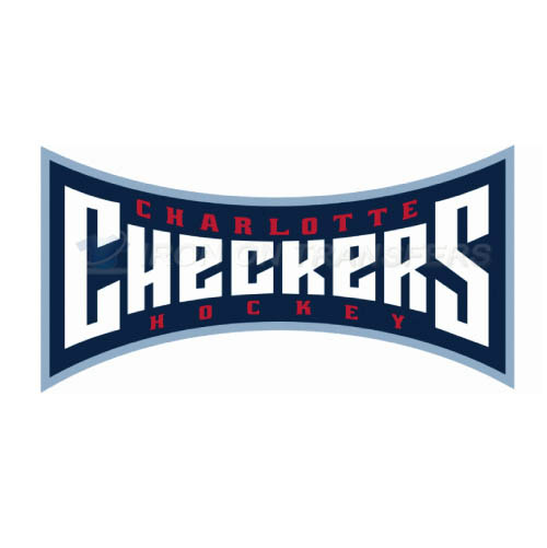 Charlotte Checkers Iron-on Stickers (Heat Transfers)NO.8995
